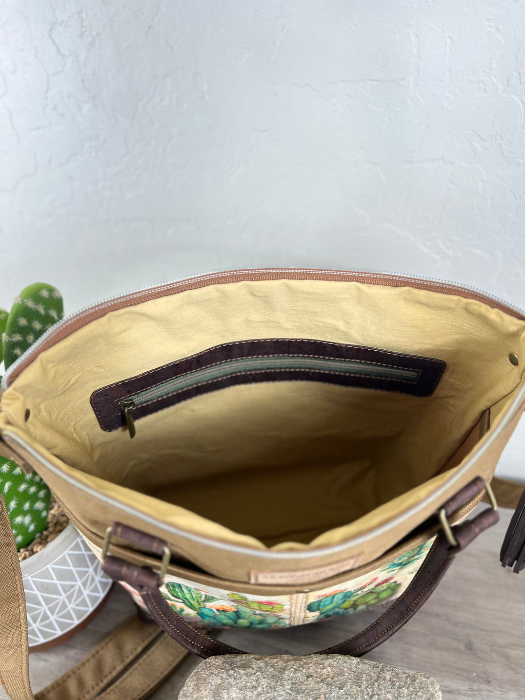 Botanical Cactus Handbag