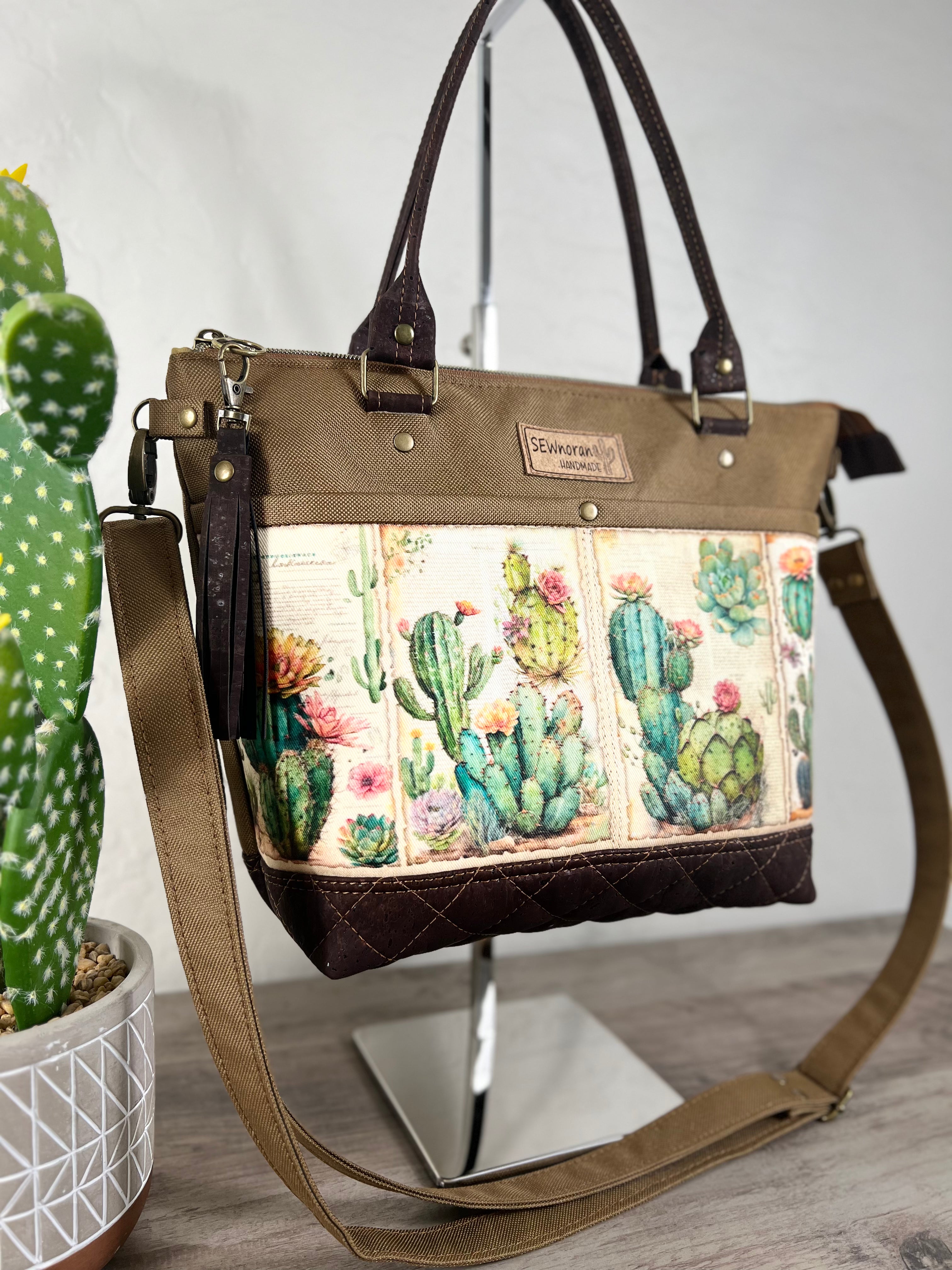 Botanical Cactus Handbag