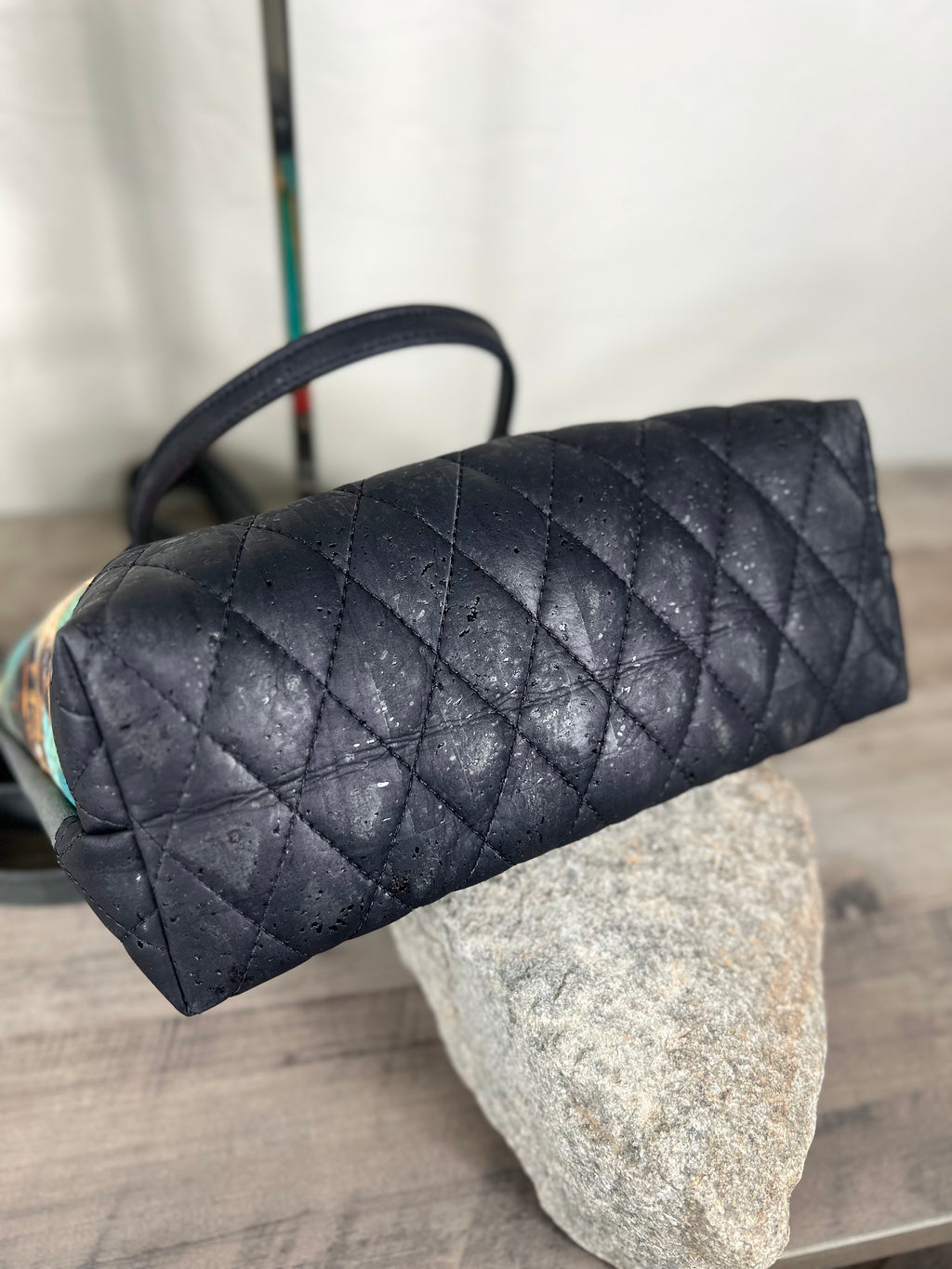 Cactus Mixed Media Handbag