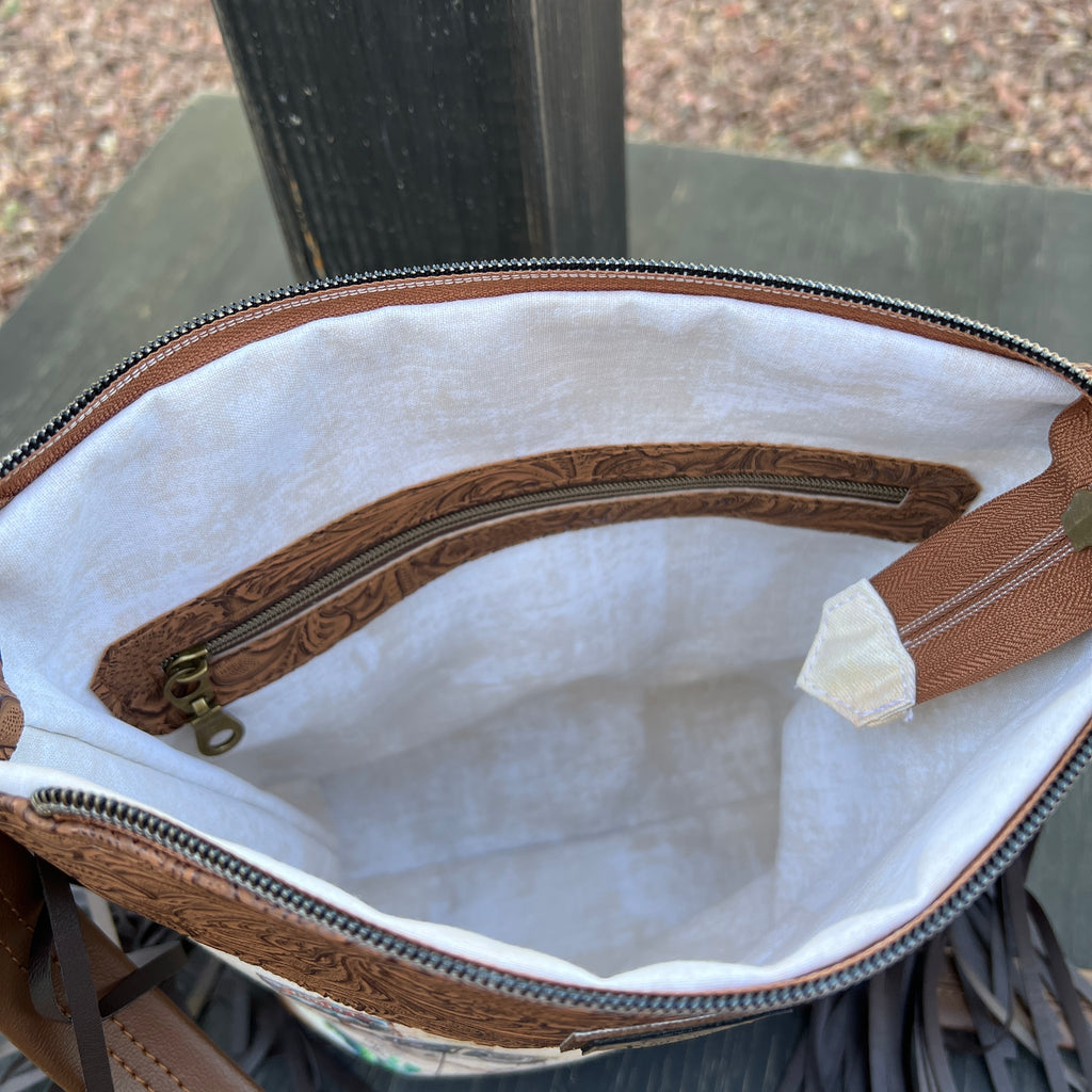 Route 66 Vintage Road Crossbody Bag