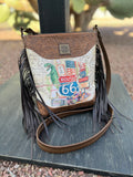 Route 66 Iconic Sights Crossbody Bag